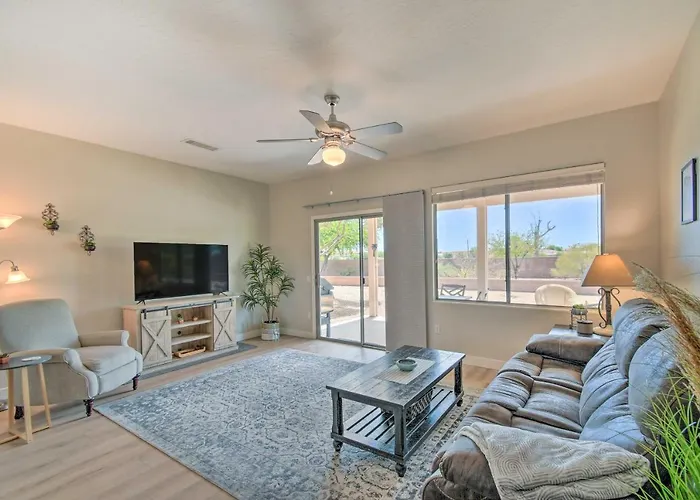 Pool & Golf On-site! 45+ Retreat W/ Patio Surprise